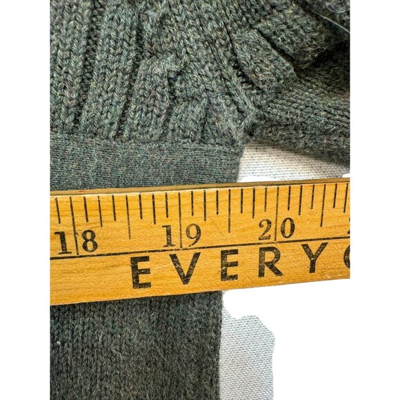 Nautica Jeans Co. Mens Ribbed Pullover Knit Sweater XXL Olive Green100% Cotton - Picture 6 of 11